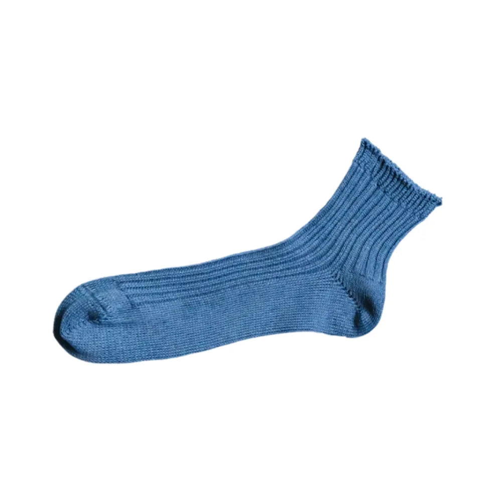 リネンリブソックス NISHIGUCHI KUTSUSHITA