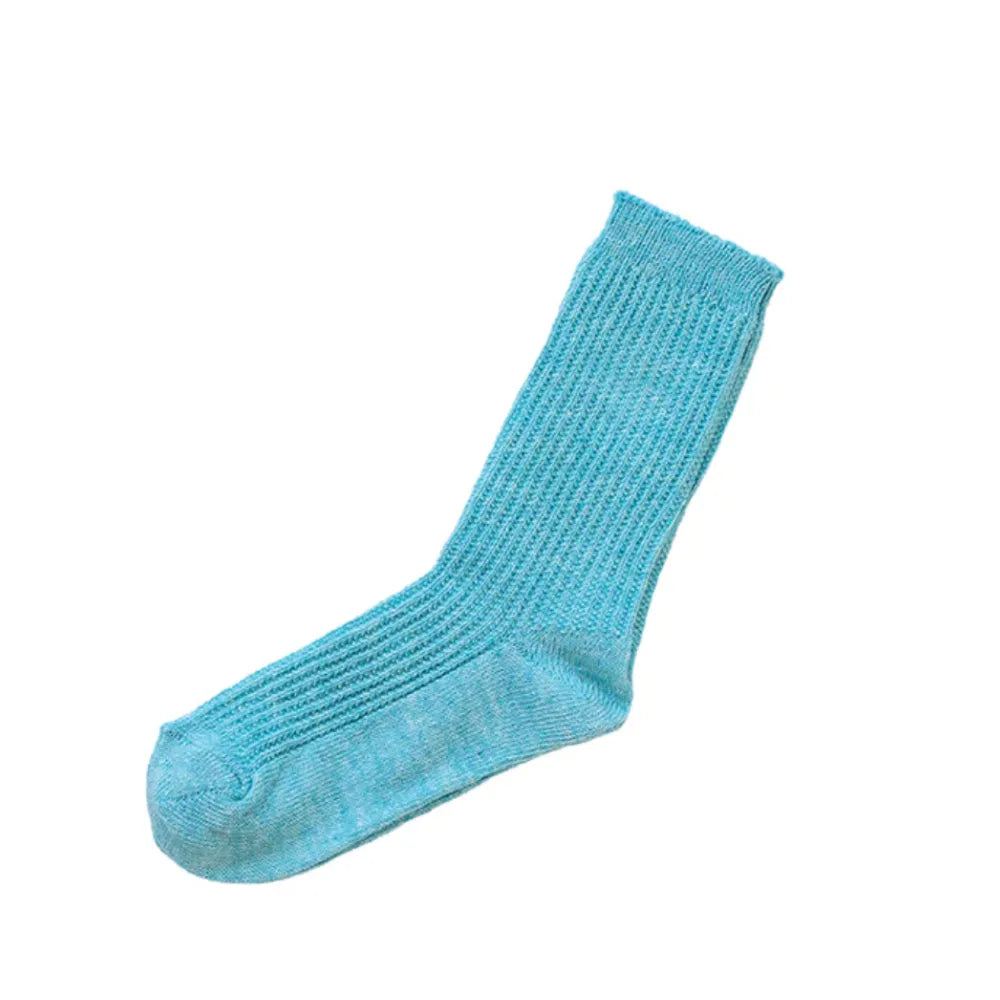 リネンリブソックス memeri