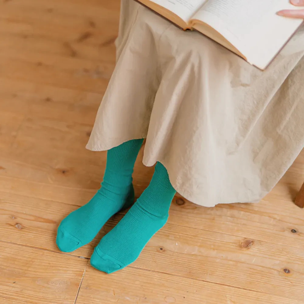 ギザコットンリブソックス memeri