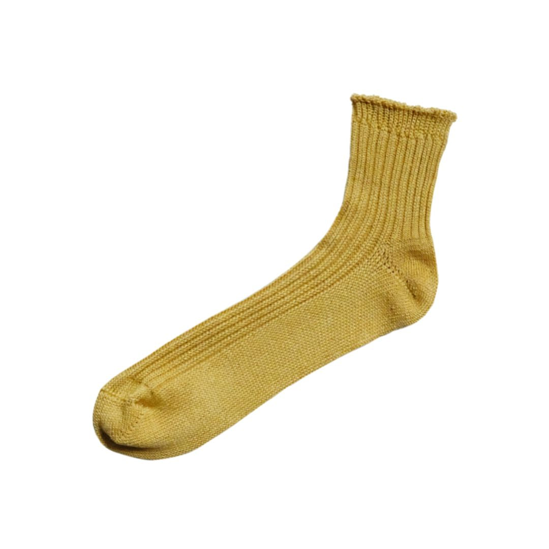 リネンリブソックス NISHIGUCHI KUTSUSHITA