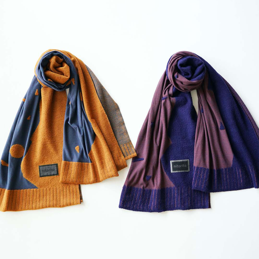 nitorito｜mountain&moon ストール｜ストール - INTERIOR SHOP momotose