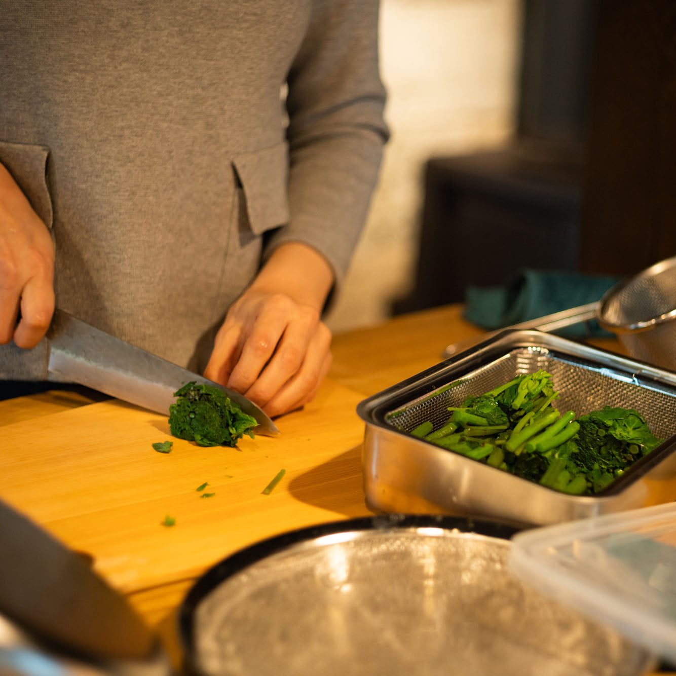 下ごしらえ角ザル1/2