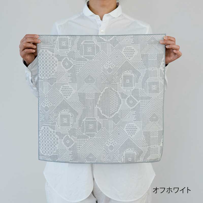 tenp02 福島の刺子織 ハンカチ