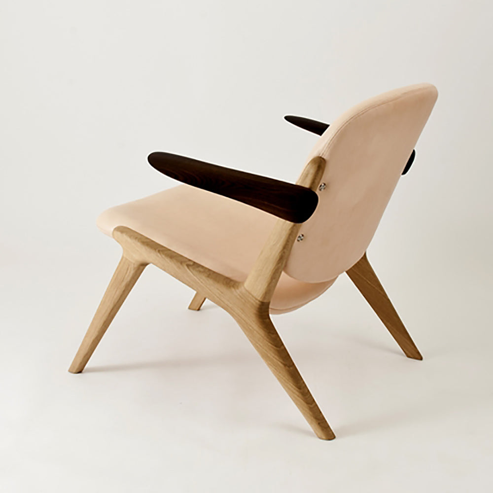 IS lounge 肘ウォールナットタイプ(布張り)