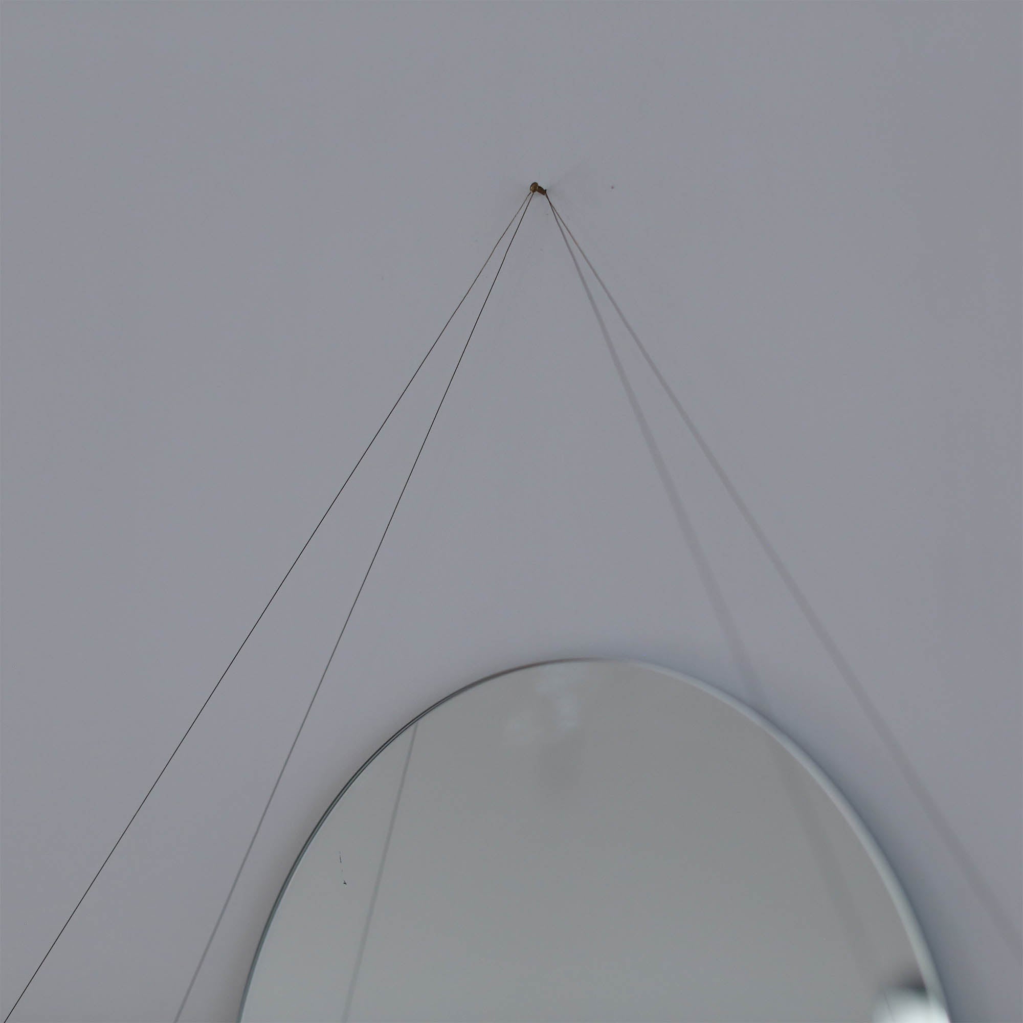 Curved Wood Shelf + mirror