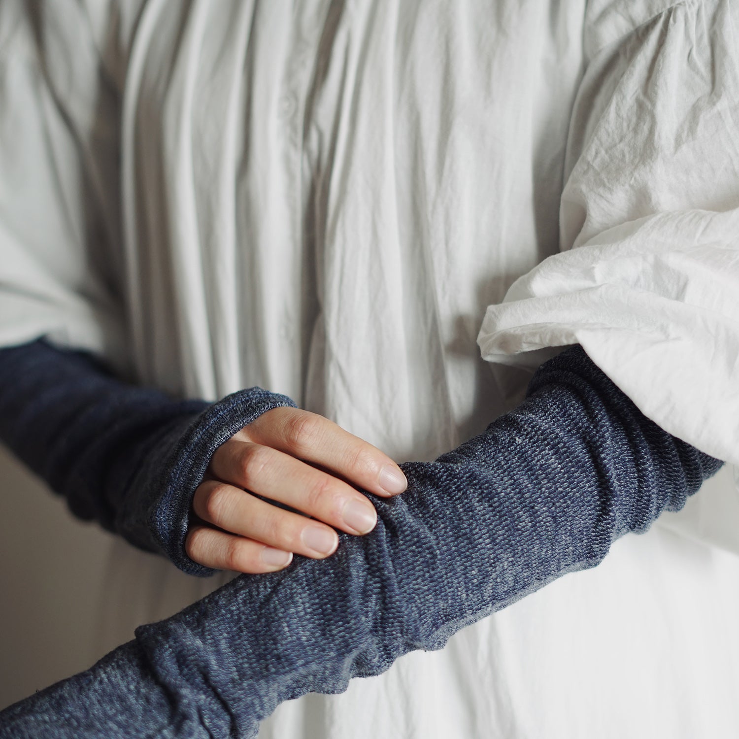 リネンアームカバー memeri