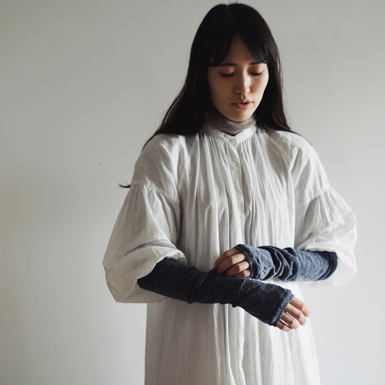 リネンアームカバー memeri