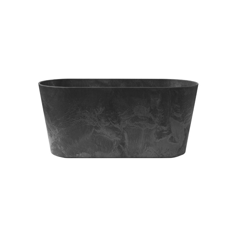 ART STONE CONTAINER ROUND