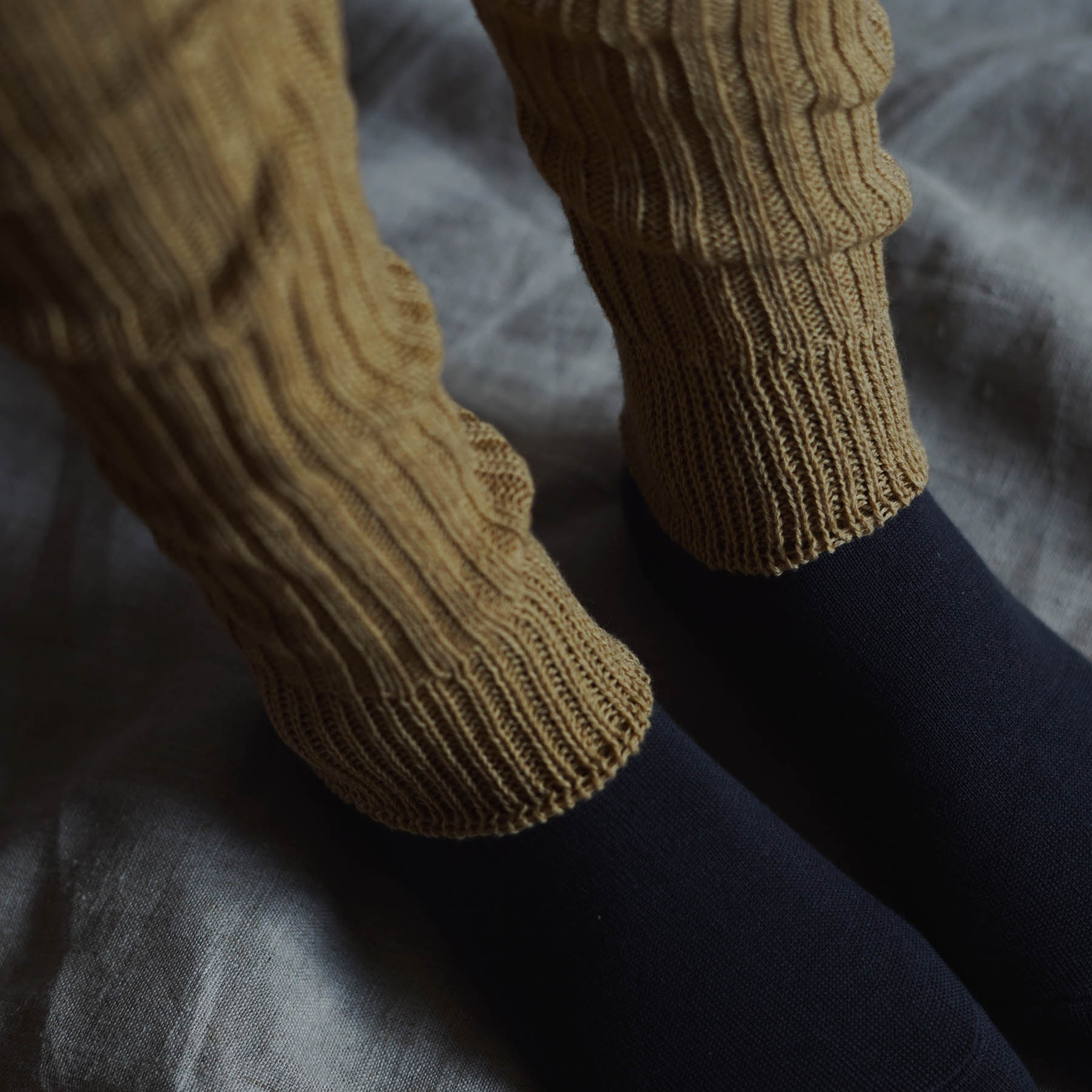 カシミヤコットンアーム&レッグウォーマー memeri