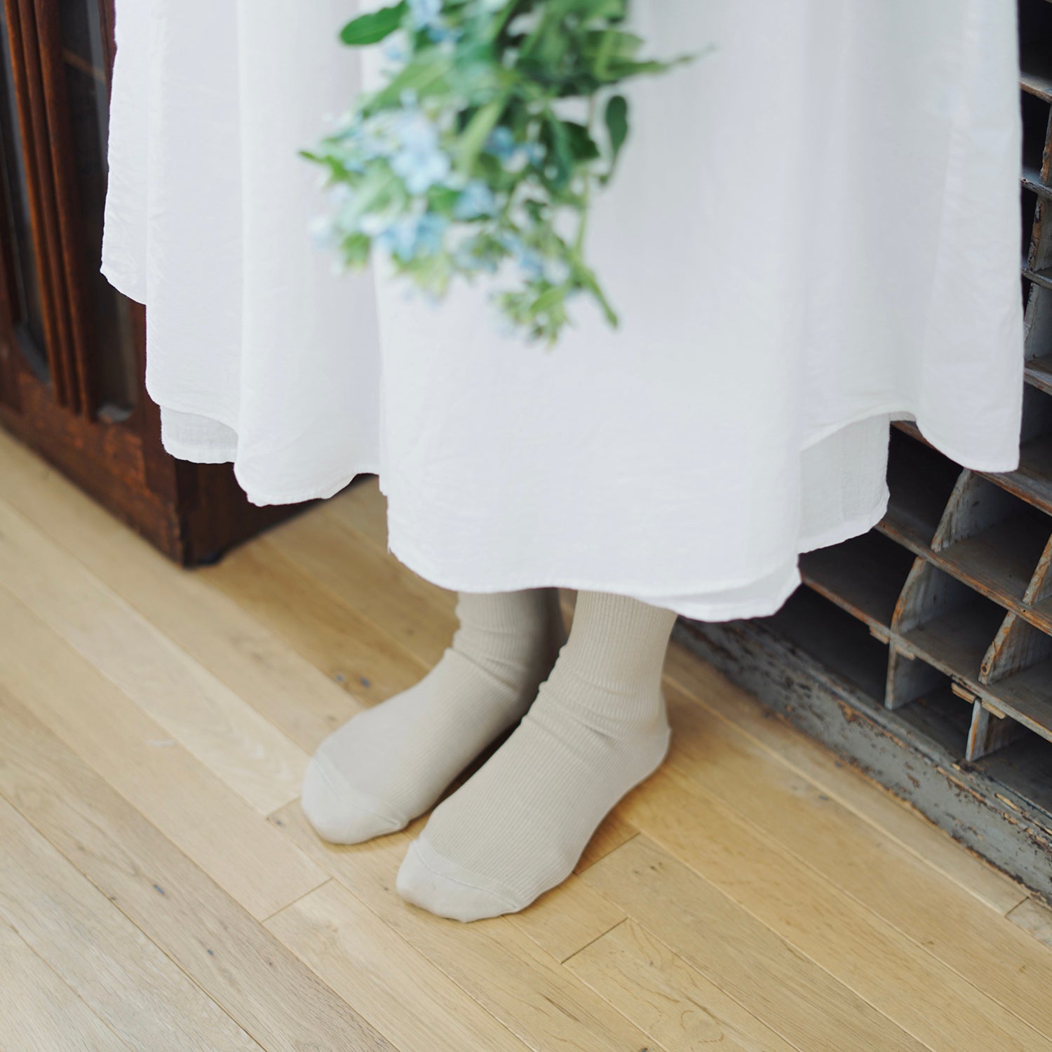 ギザコットンリブソックス memeri