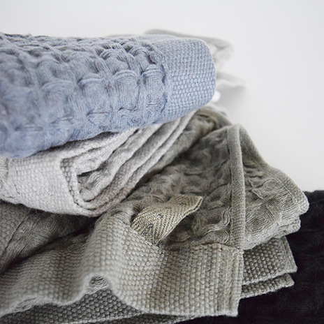 ヘザーワッフル(ゲストタオル) Sサイズ*