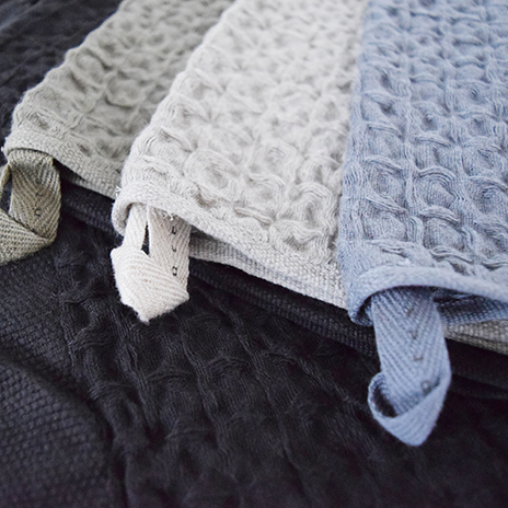 ヘザーワッフル(バスタオル) Lサイズ*