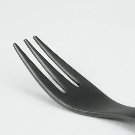 機内食カトラリー スモールフォーク ブラック