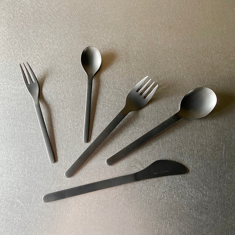 機内食カトラリー スモールスプーン ブラック