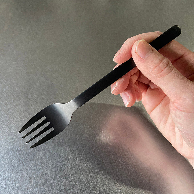 機内食カトラリー フォーク ブラック
