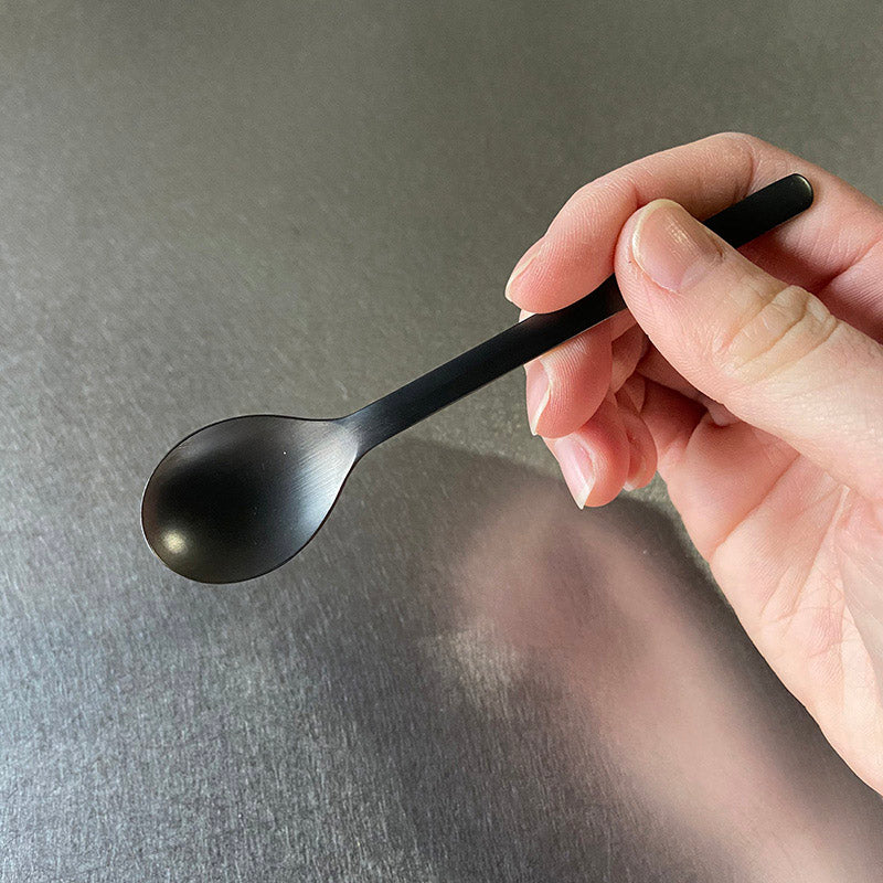 機内食カトラリー スモールスプーン ブラック