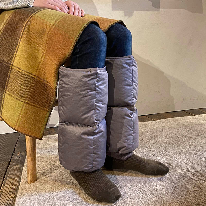 羽毛 レッグウォーマー