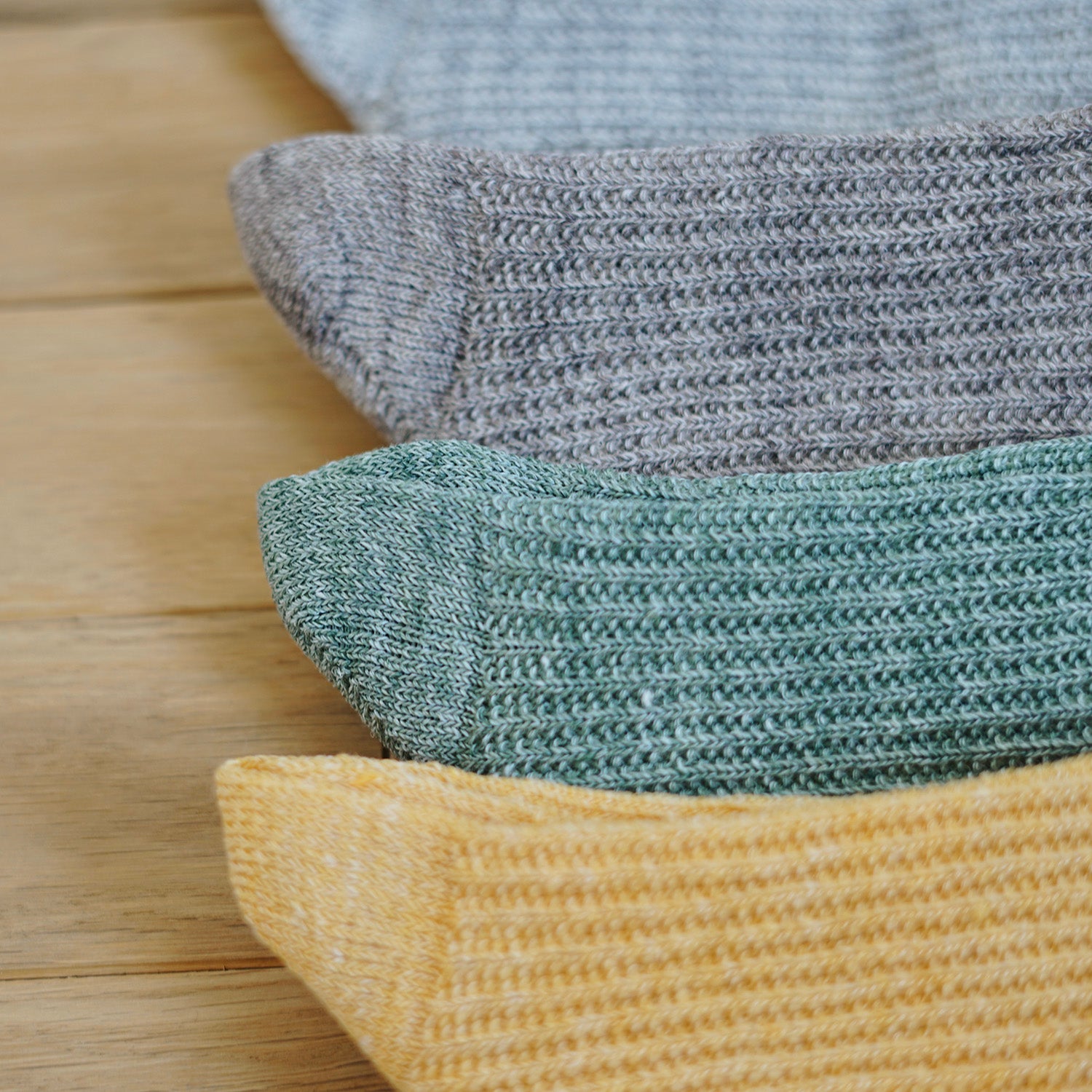 リネンリブソックス memeri