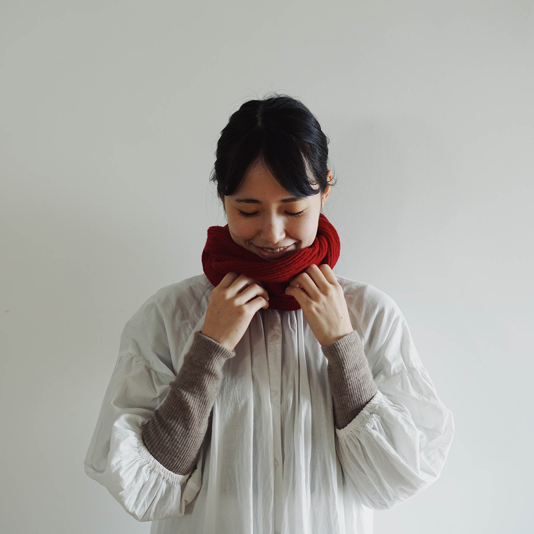 メリノウールスヌード memeri