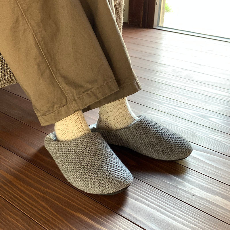 ヴィンテージワッフル(ルームシューズ)