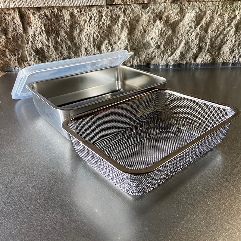 下ごしらえ角ザル1/2