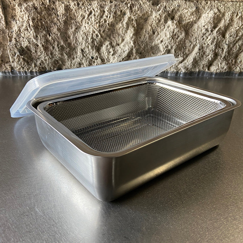 下ごしらえ角ザル1/2