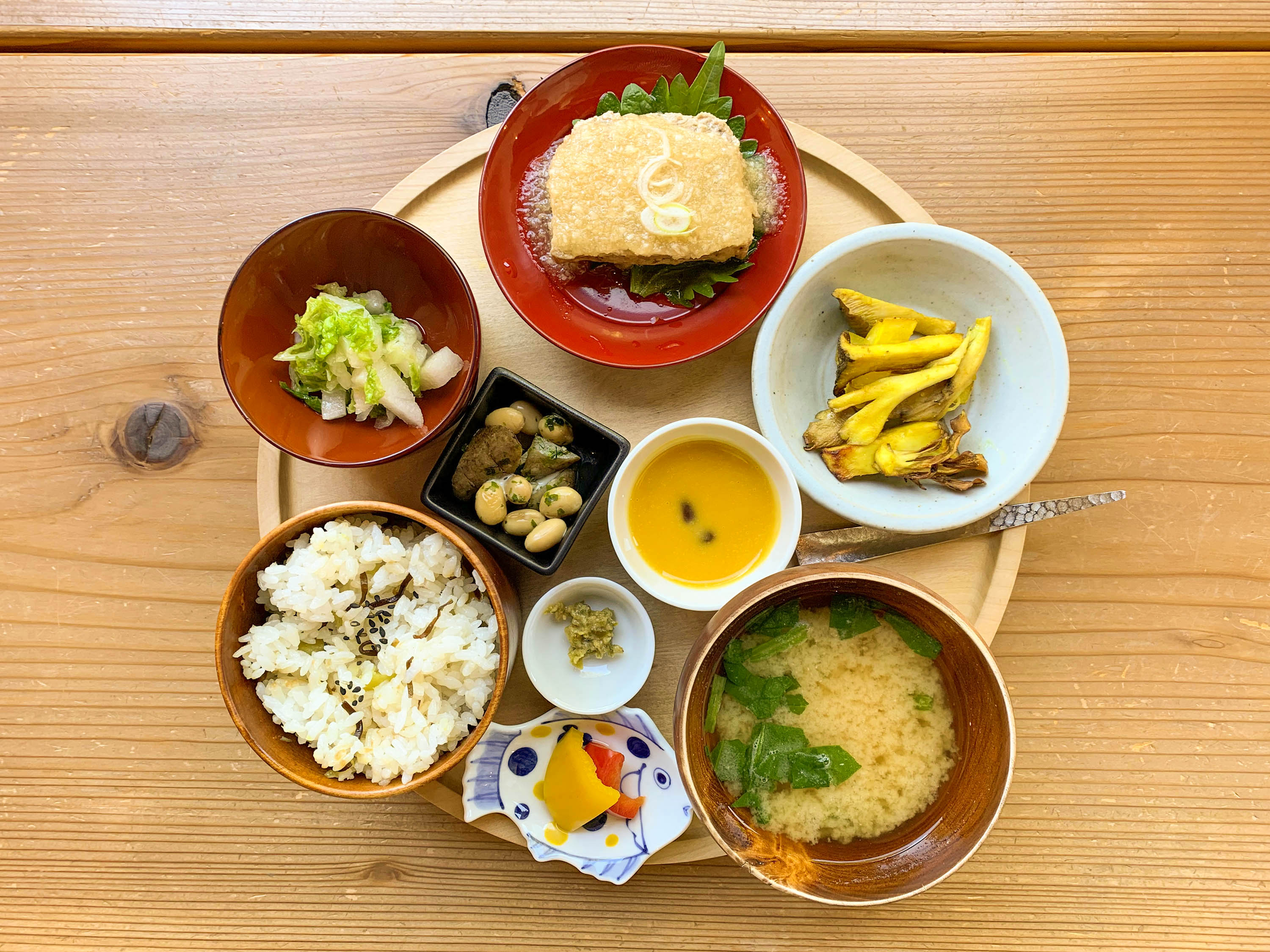 〈No.7〉きのこのミートローフ　おろし餡かけ  2021.10