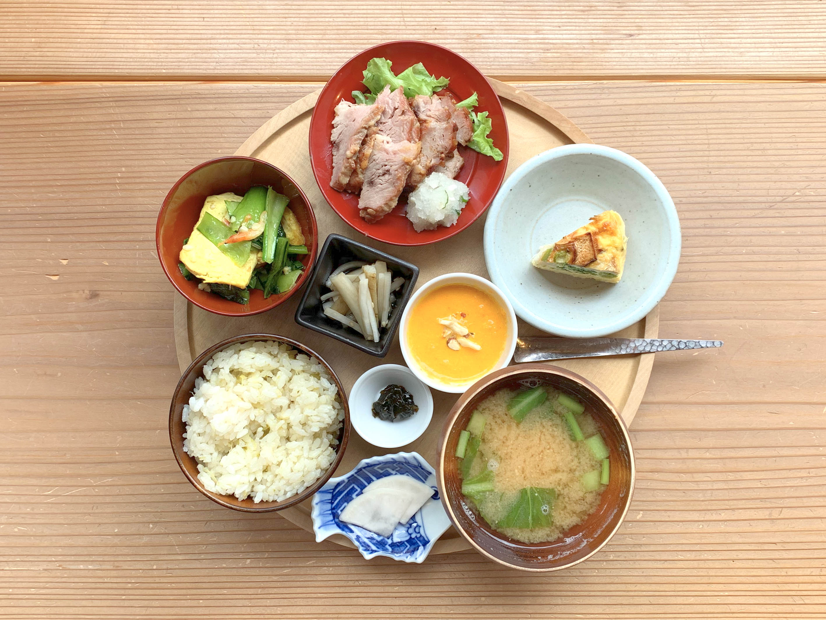 〈No.12〉春キャベツと生姜のご飯  2022.03