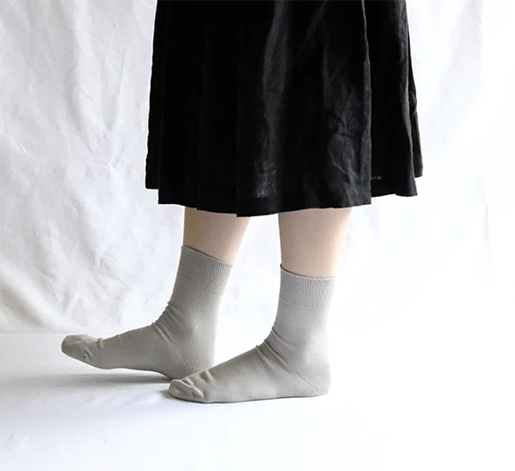 エジプトコットンプレーンソックス memeri