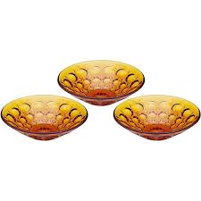 デザート suigetsu 豆皿（アンバー）